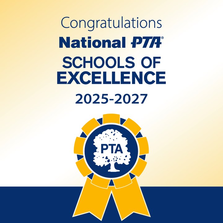 Congratulations, National PTA Schools of Excellence 2025-2027