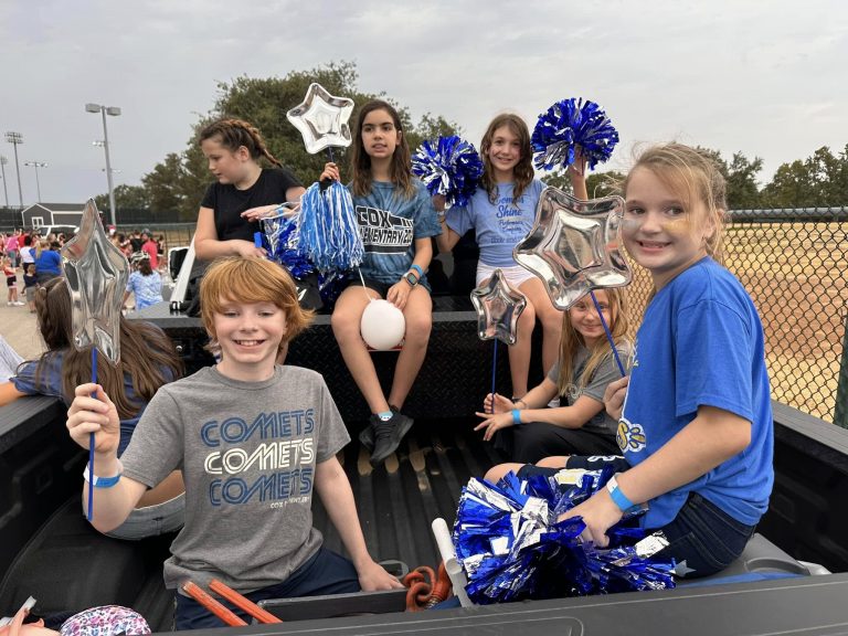 Comets in the truck bed